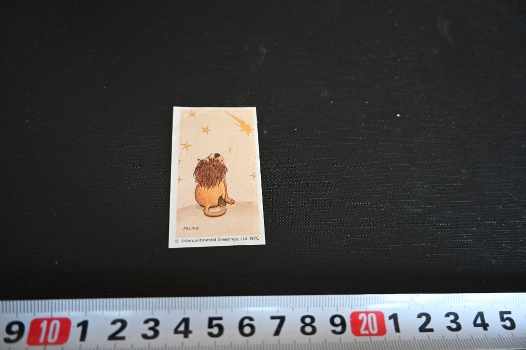 sticker kauwgom chewing gum strip felix leeuw 296, Ophalen of Verzenden, Zo goed als nieuw