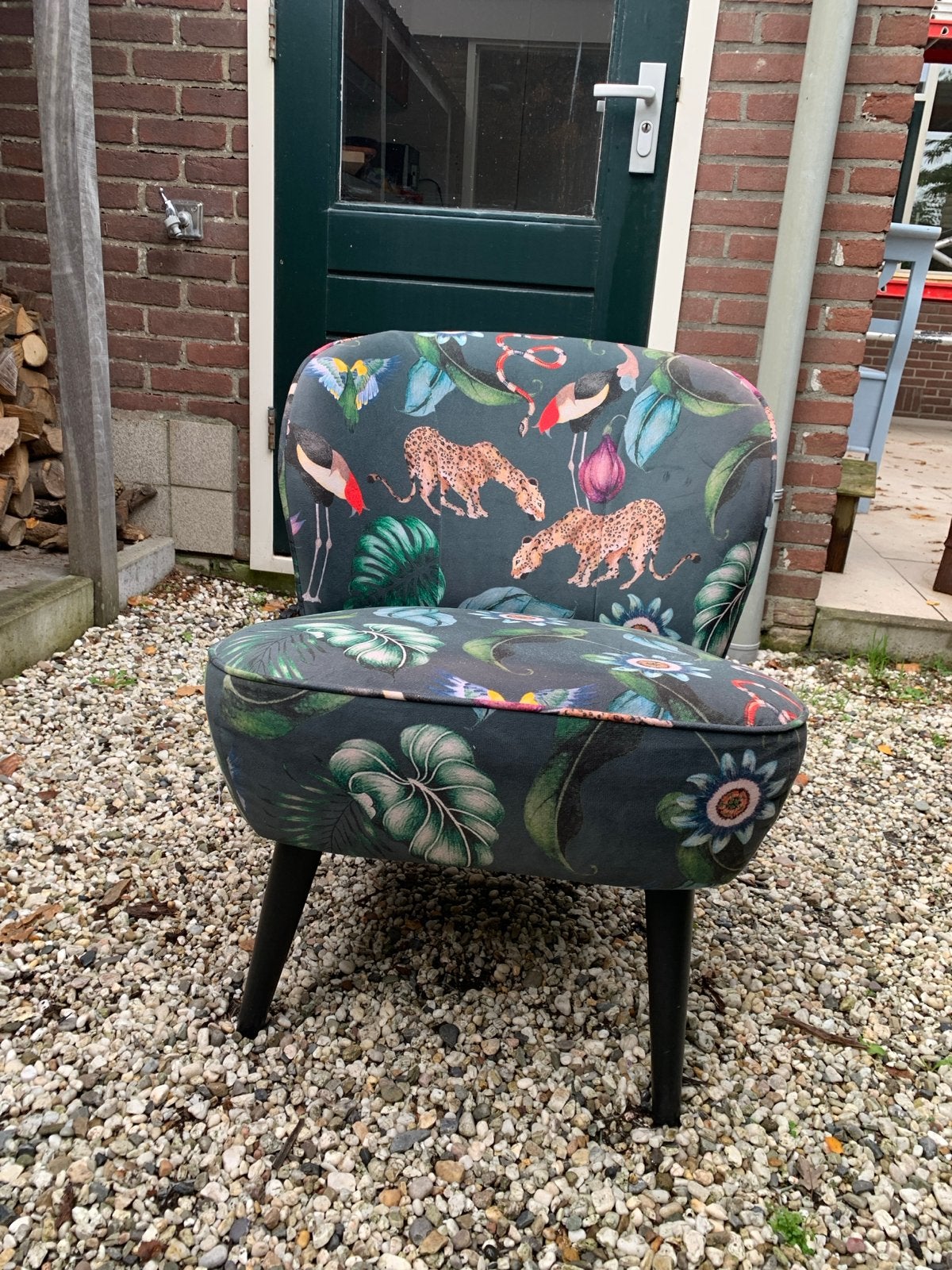 Stoel met jungleprint van Sissy Boy, gebruikt, Ophalen, Gebruikt, Overige kleuren, Eén