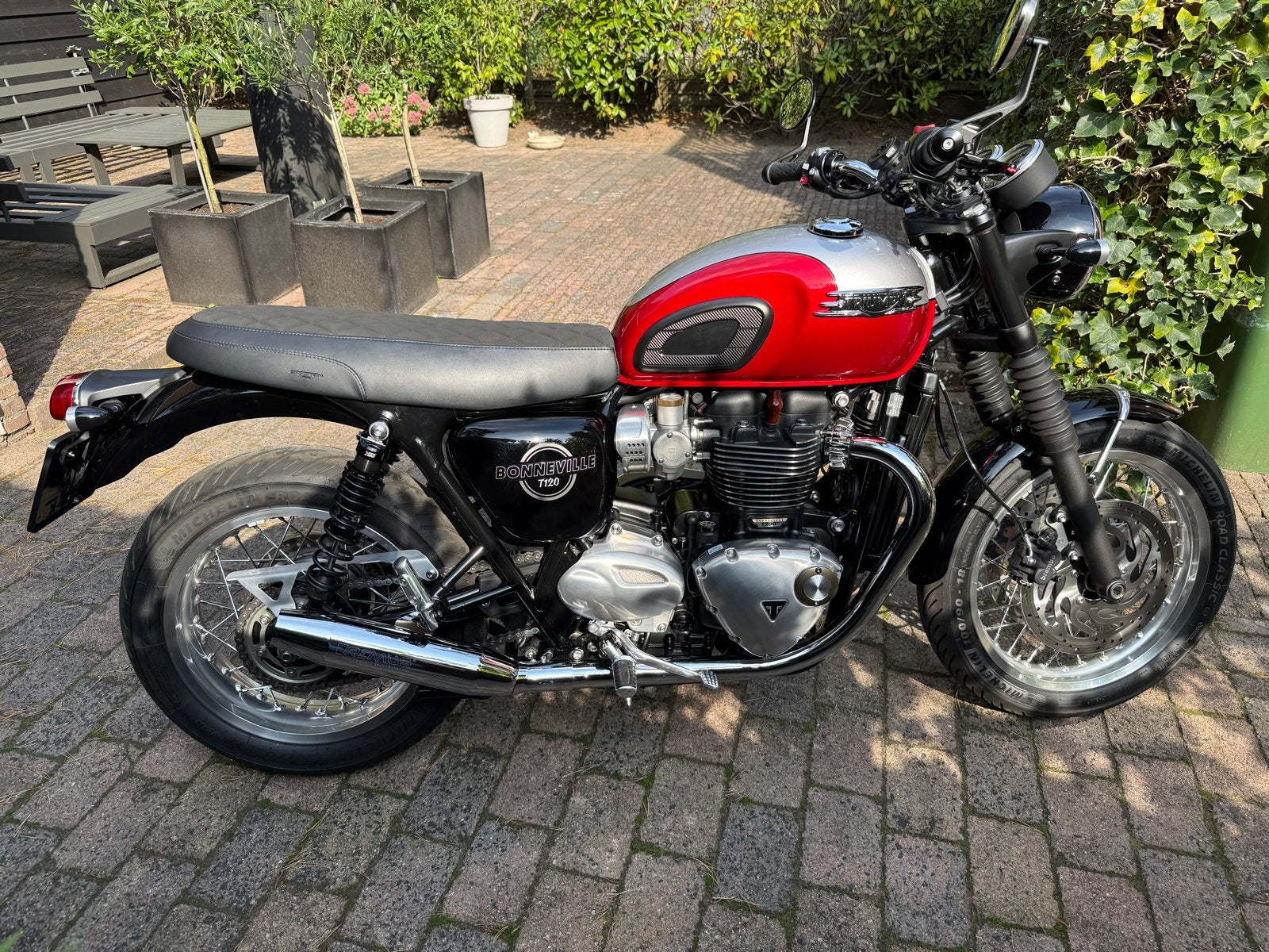 Crafton zadel voor Triumph Bonneville, Ophalen of Verzenden