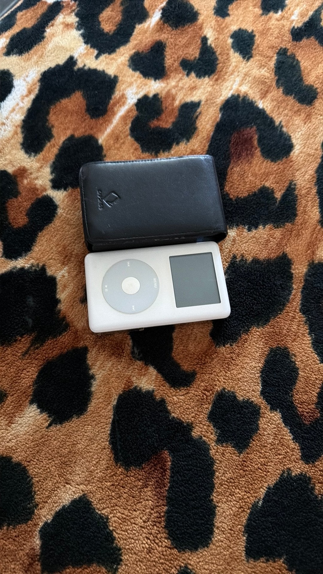 Apple ipod classic 60 GB + leren mapje, 40 GB en meer, Gebruikt, Classic, Ophalen of Verzenden