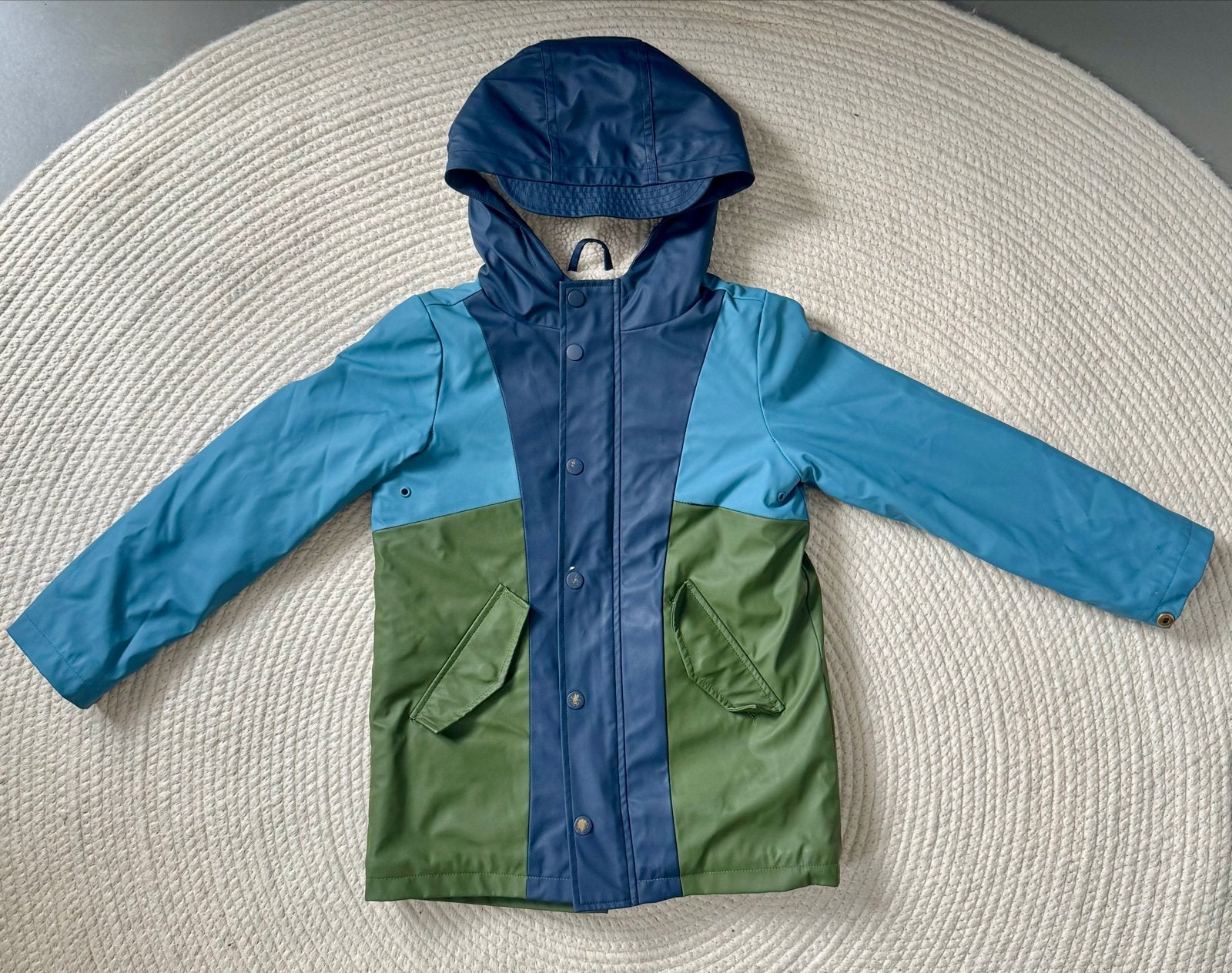 Sissy-Boy regenjas/parka met teddy voering - Maat 122-128, Kinderen en Baby's, Kinderkleding | Maat 122, Ophalen of Verzenden