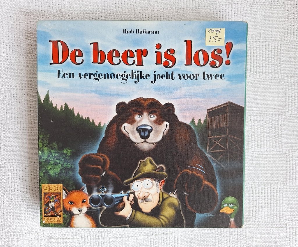 De beer is los!, Een of twee spelers, Ophalen of Verzenden, Gebruikt, 999 Games