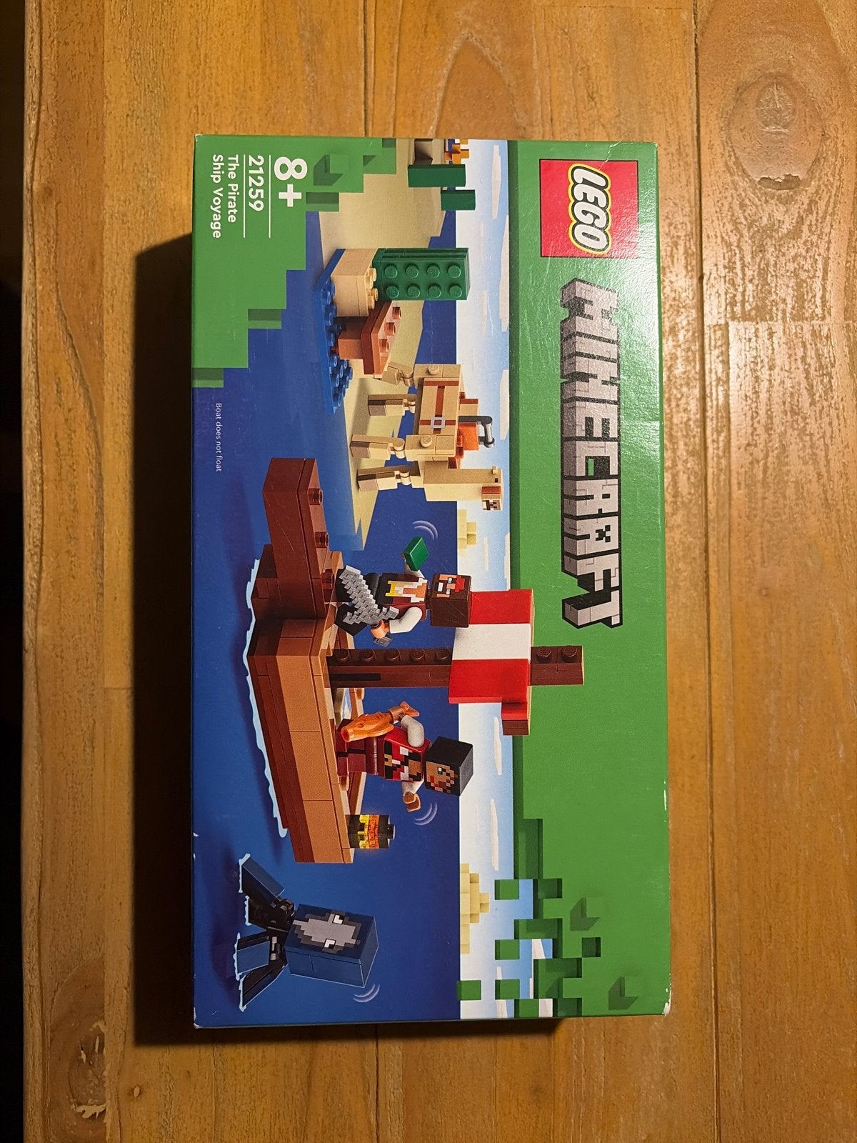 LEGO Minecraft 21259 Piratenschip Nieuw, Kinderen en Baby's, Ophalen, Minecraft, Lego, Nieuw