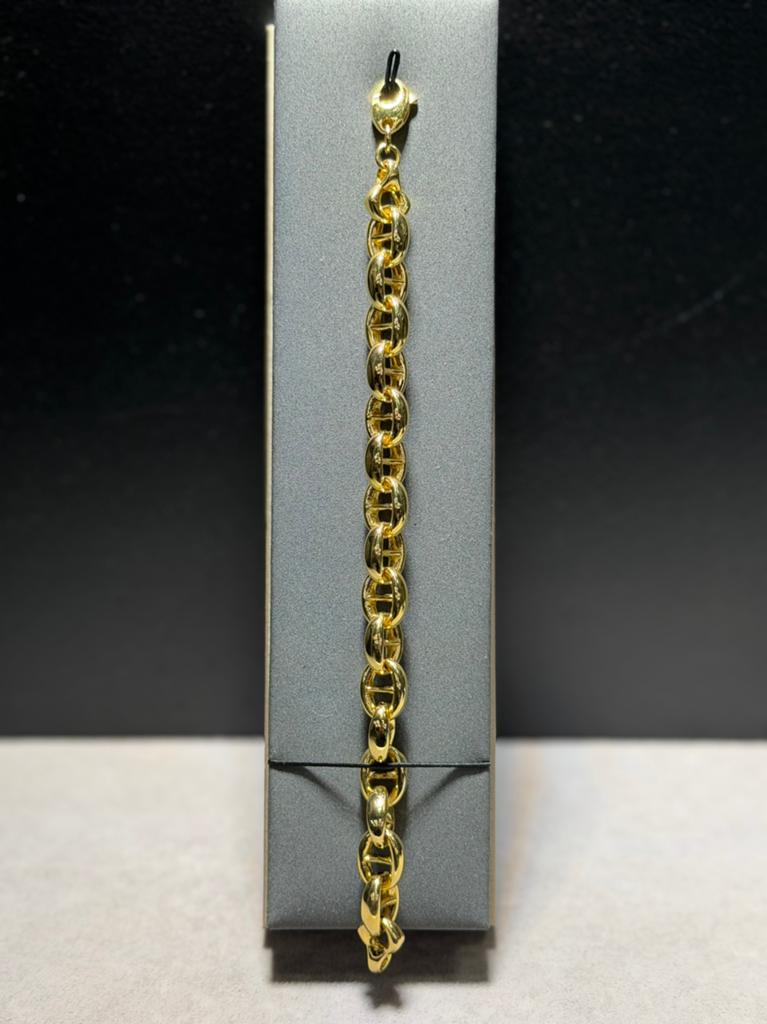 14K Goud - Gouden Armband - 14Karaat - Nieuw - 12.31gr, Ophalen of Verzenden, Nieuw, Goud, Goud