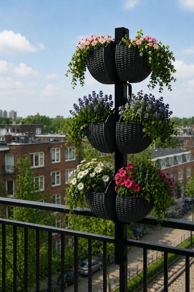 Verticale balkontuin | Ferro Flora, Kunststof, Nieuw, Overige vormen, 60 cm of meer
