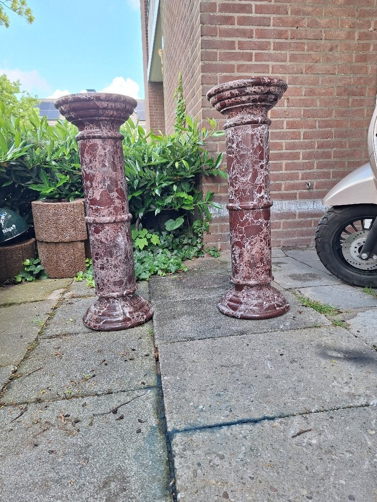 Marmeren pilaren, Ophalen of Verzenden, Zo goed als nieuw