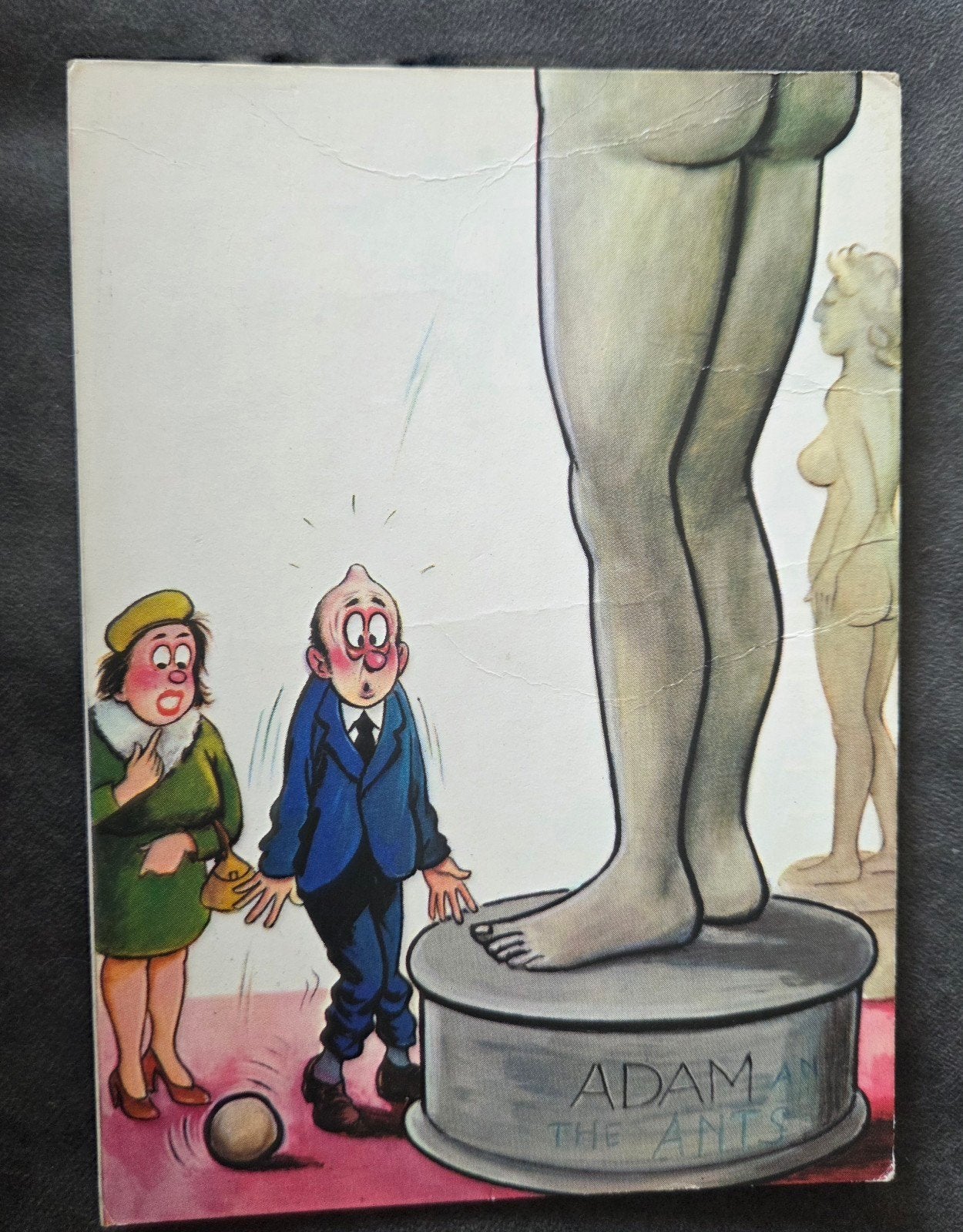 De ballen van Adam - humor, Verzenden, 1980 tot heden, Gelopen, Overige thema's