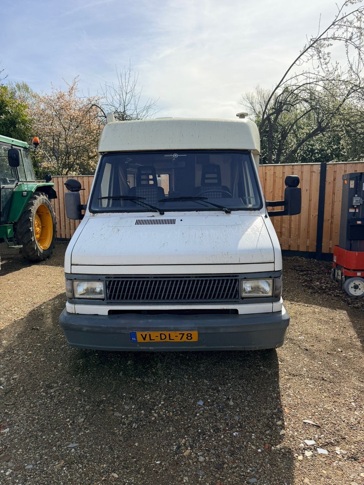 TE KOOP: Fiat 290 Camper Wit, Caravans en Kamperen, Campers, Standaard zit, Fiat, Tot en met 2, 7 tot 12 maanden geleden