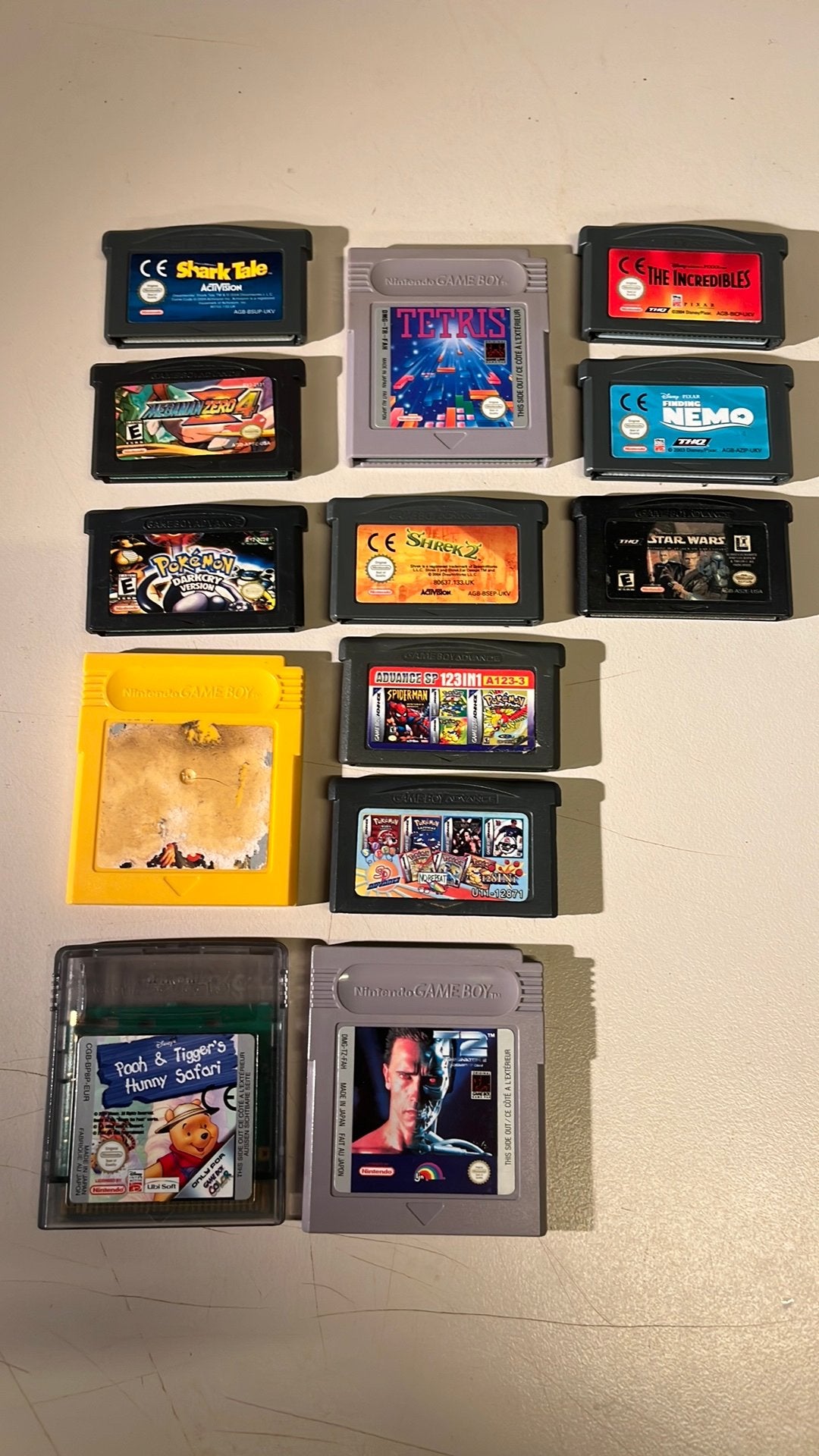 Gameboy games spelletjes nintendo classic gba, Avontuur en Actie, 1 speler, Ophalen of Verzenden, Zo goed als nieuw