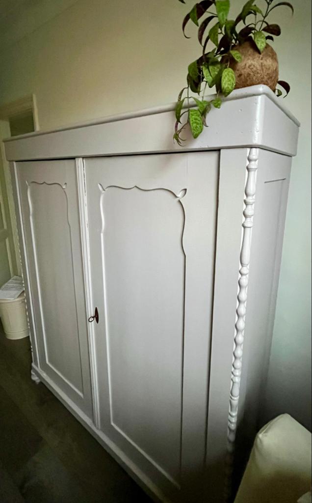 Antieke Franse garderobekast / armoire, Ophalen
