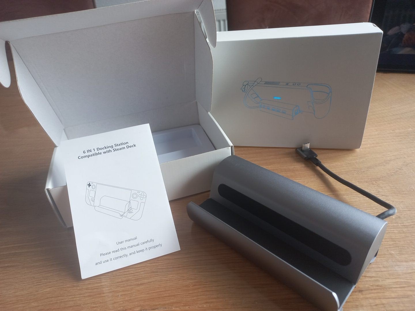 6 in 1 docking station, Spelcomputers en Games, Spelcomputers | Nintendo DS, Ophalen of Verzenden, Nieuw, Zilver, Overige modellen