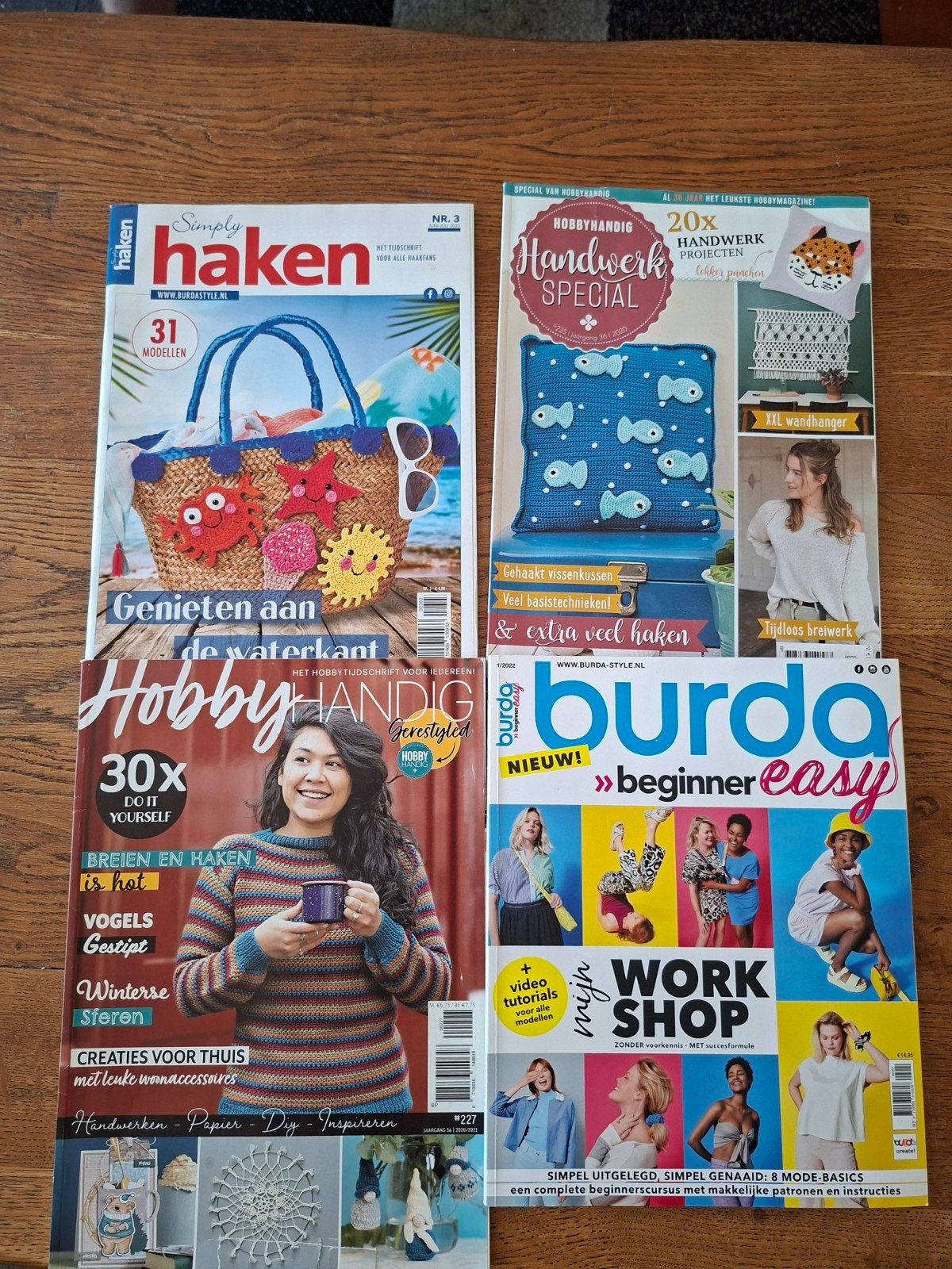 Handwerk tijdschriften, Ophalen