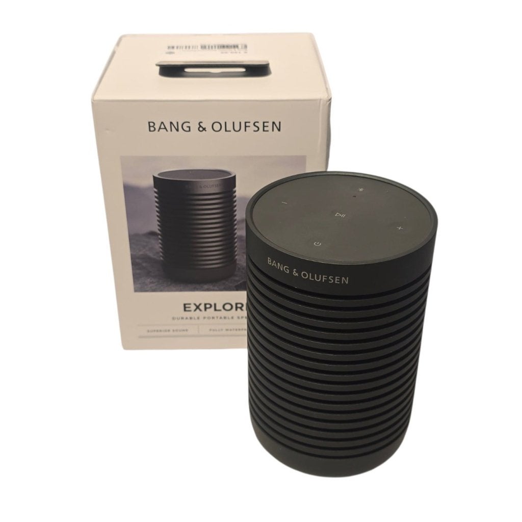 Bang & Olufsen Beosound Explore | Black Anthracite | ZGAN, Audio, Tv en Foto, Bang en Olufson, Zo goed als nieuw, Support@bangenolufson.com