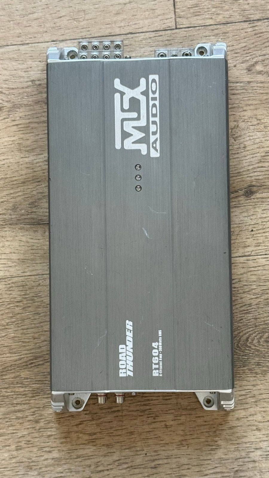 versterker MTX Audio Road Thunder RT604 4-kanaals, Overige merken, Gebruikt, Ophalen of Verzenden, 60 tot 120 watt