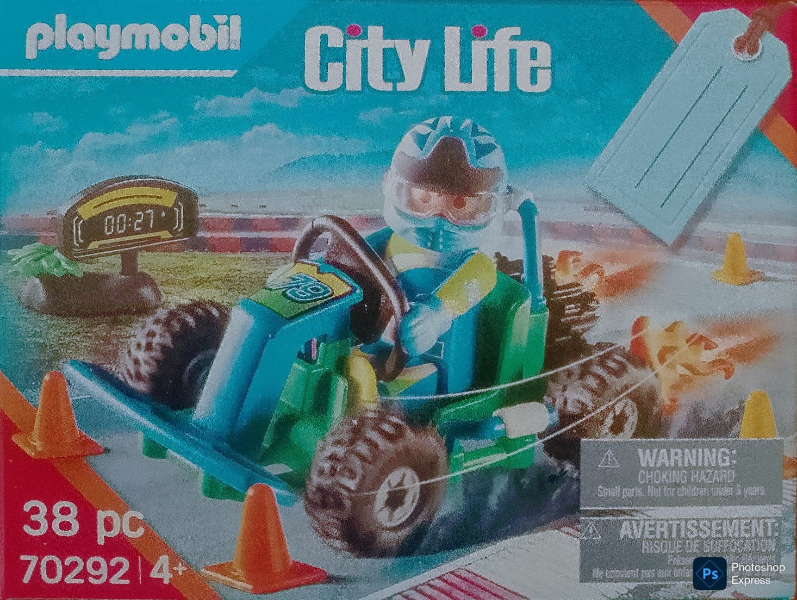 City Life Cadeauset Kart Race 70292, Ophalen of Verzenden, Zo goed als nieuw, Complete set