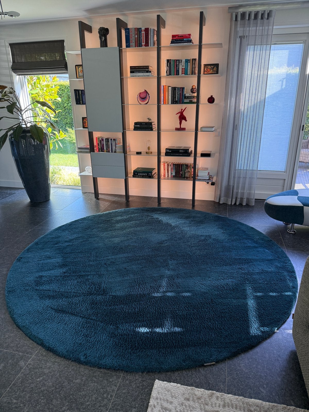 Rond wollen tapijt - The Whool Studio - Alize 28mm - 275cm, Huis en Inrichting, Stoffering | Tapijten en Kleden, Ophalen, Info@activecontainers.nl