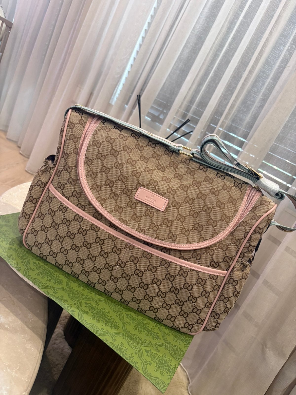 luiertas Gucci, Kinderen en Baby's, Ophalen of Verzenden, Nieuw, Schoudertas