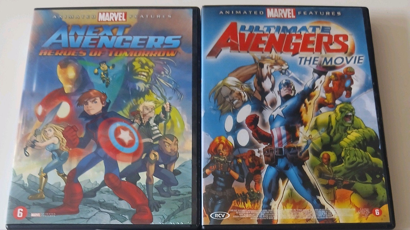 Net Avengers & Ultimate Avengers The Movie - DVDs, Ophalen of Verzenden, Zo goed als nieuw, Amerikaans