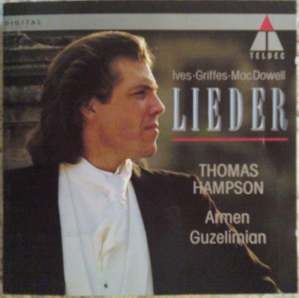 Ives· Griffes  MacDowell -Thomas Hampson, Guzelimian –Lieder, Ophalen of Verzenden, Romantiek, Gebruikt, Vocaal