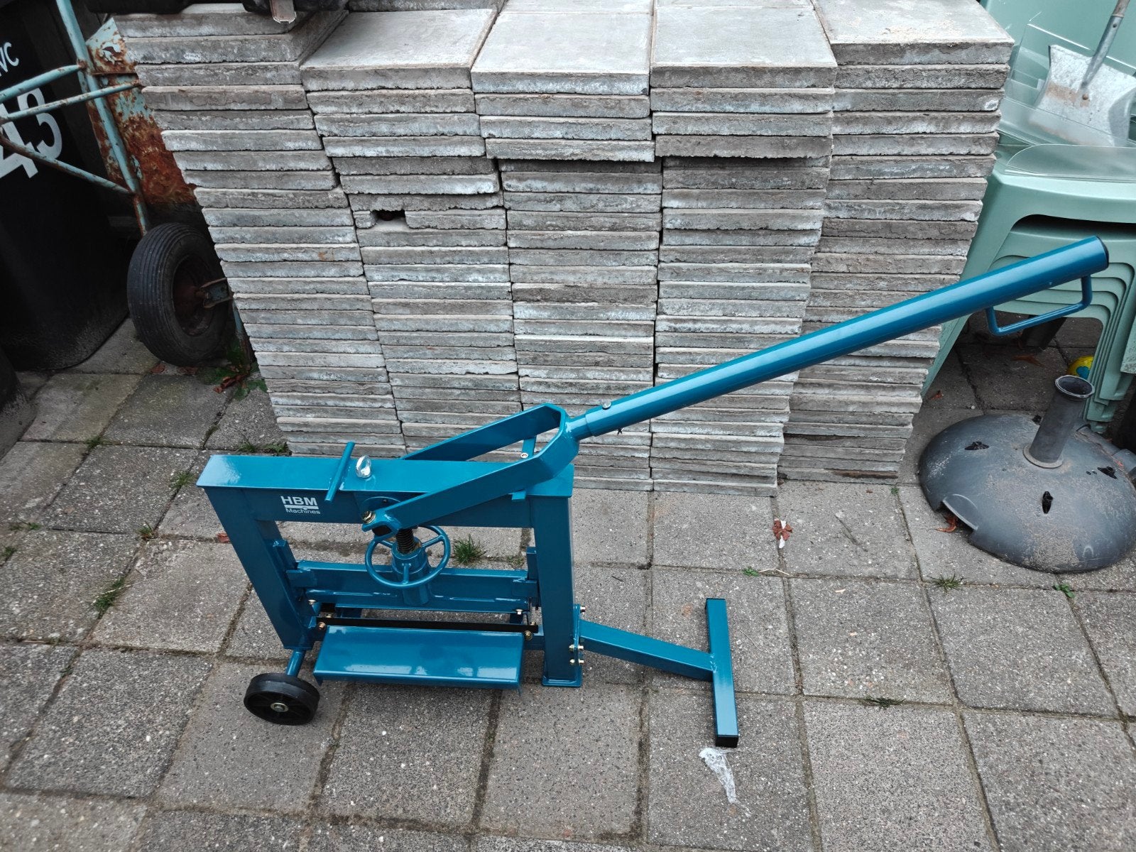 HBM Professionele Stenknipper Steenknipmachine 420 mm, Ophalen, Zo goed als nieuw, Overige typen, Overige merken