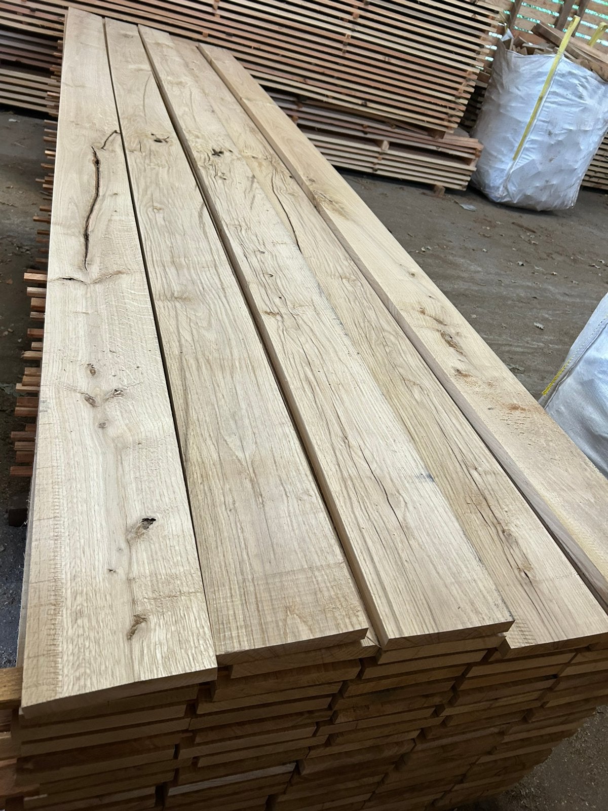Inlands Eiken 26x180mm geschaafd WD, Ophalen, Nieuw, 250 cm of meer, Planken