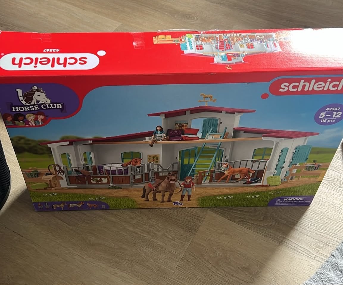 Schleich Horse Club Manege 42567, Ophalen of Verzenden, Zo goed als nieuw, Jongen of Meisje