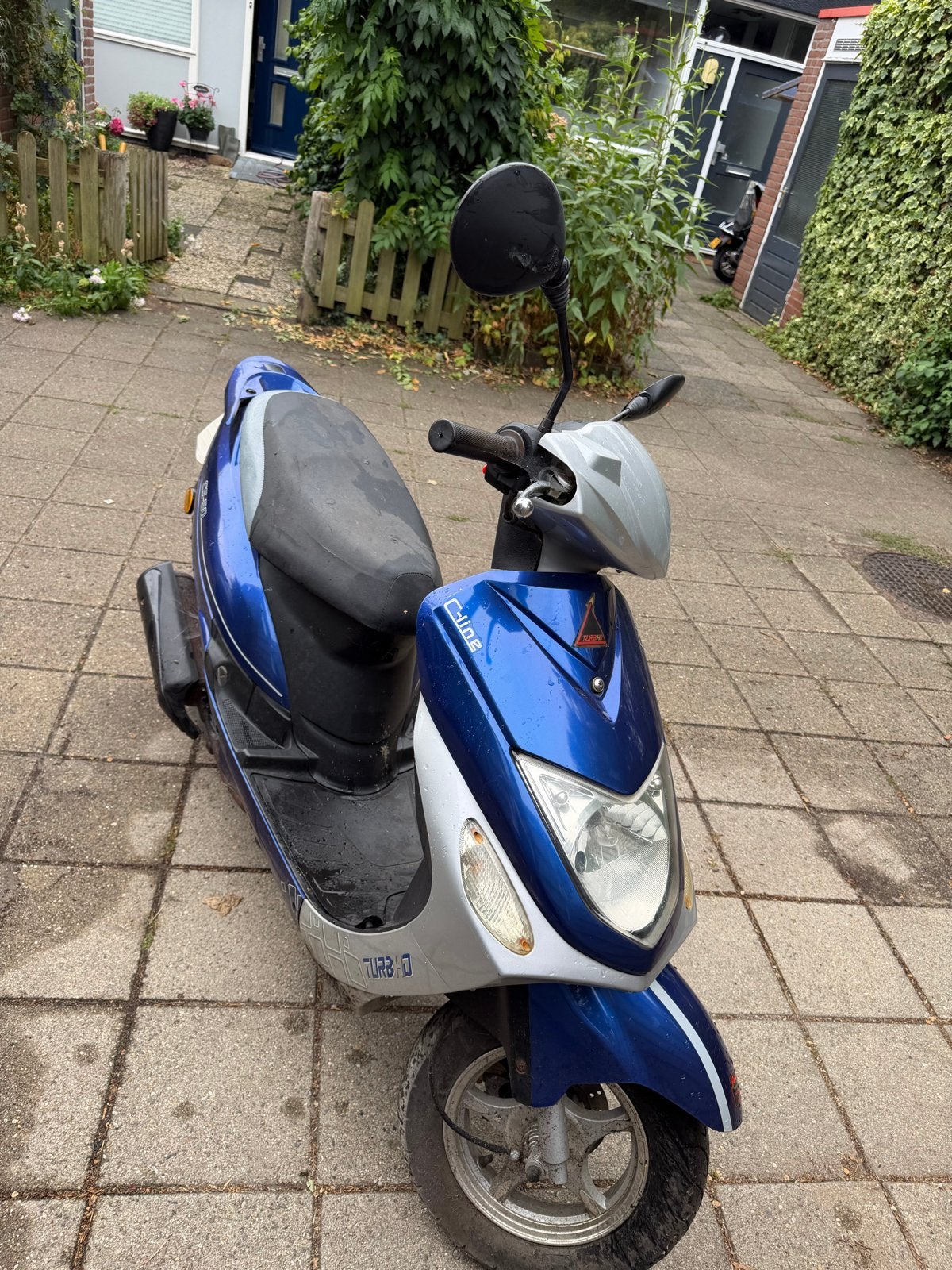 C-Line CS-50 Scooter - Blauw/Grijs, 2834 km, Ophalen, Gebruikt, Benzine, Overige merken