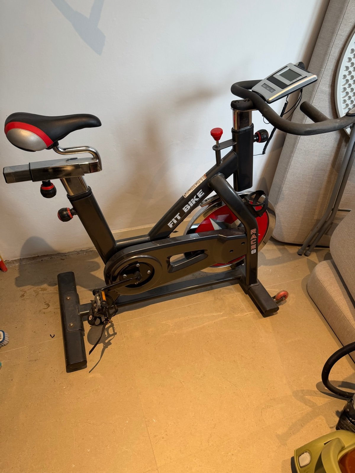Fit Bike Race8 Spinningfiets, Ophalen, Gebruikt, Spinningfiets, Metaal