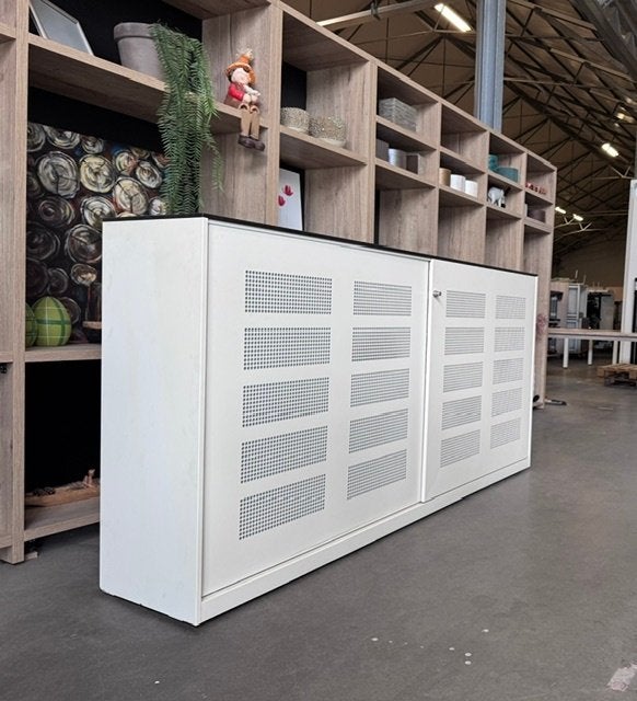 Ahrend Akoestische archiefkast 240x45xH118 cm, 150 euro, 1st, Gebruikt, Metaal, 25 tot 50 cm, 50 tot 100 cm