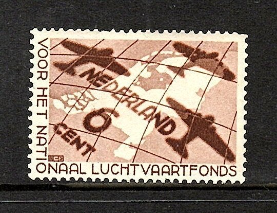 072 nvph 278 luchtvaartzegel 1935 ongebruikt zie scan, Ophalen of Verzenden, T/m 1940, Postfris