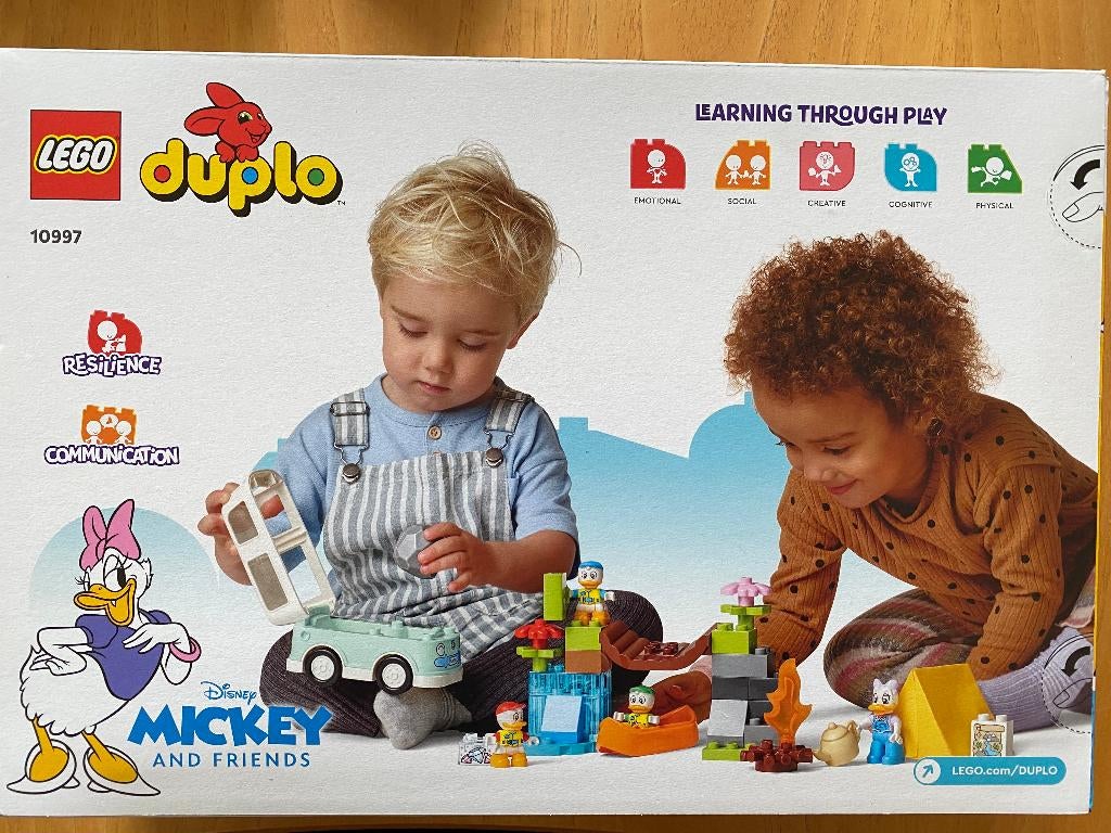 Lego 10997 Duplo Disney Kampeeravontuur, Ophalen, Nieuw, Complete set, Duplo