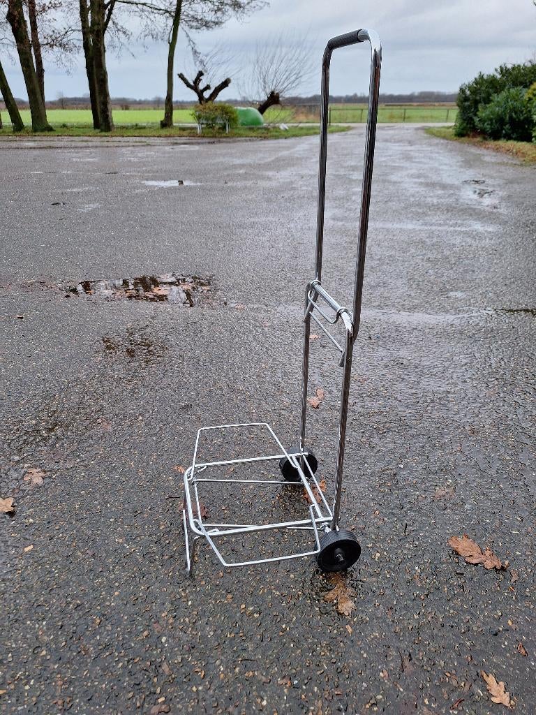 steekwagen opvouwbaar, 60 tot 80 liter, Ophalen, Zo goed als nieuw, Steekwagen