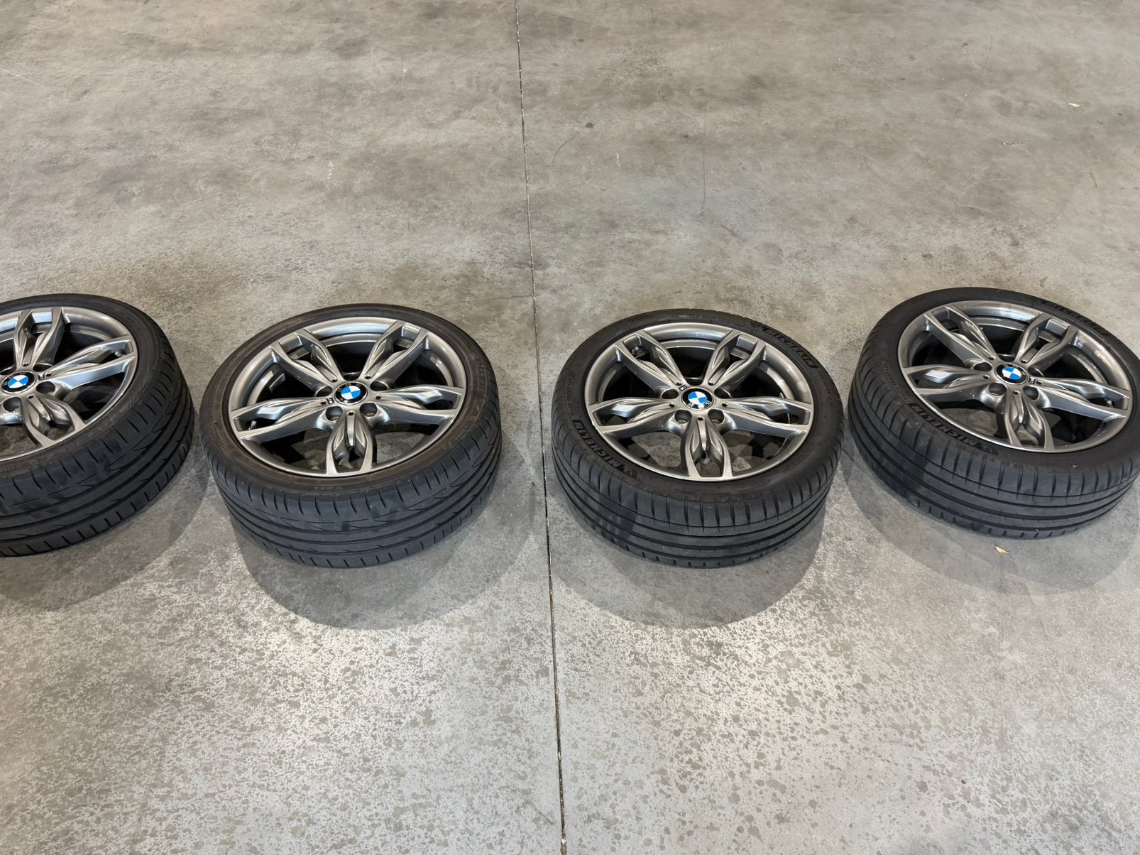 Originele BMW M Sport Style 269 – 18 inch  Zeer nette staat, Ophalen, 18 inch, Gebruikt, Banden en Velgen