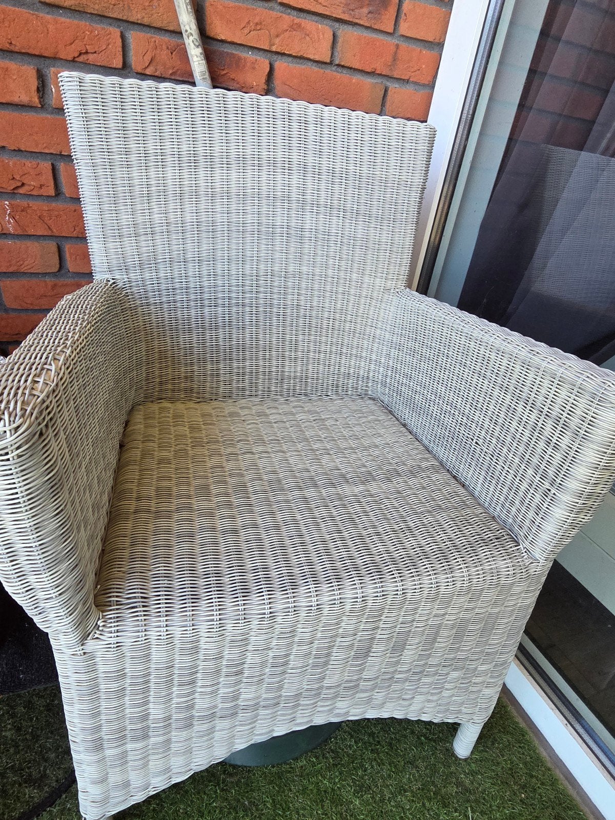2 tuinstoelen wicker 10 per stoel, Ophalen of Verzenden, Wicker