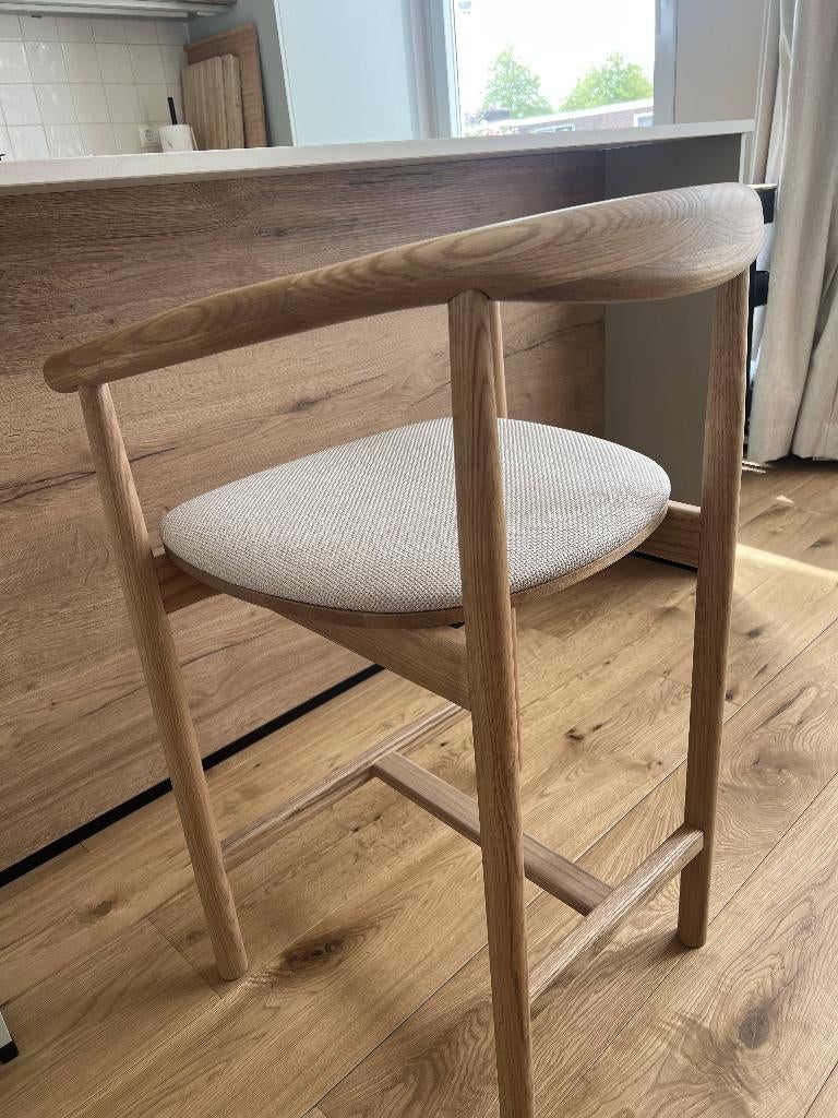 Barkruk Calm Naturel, Huis en Inrichting, Barkrukken, Ophalen, 60 tot 90 cm, Nieuw, 1 kruk