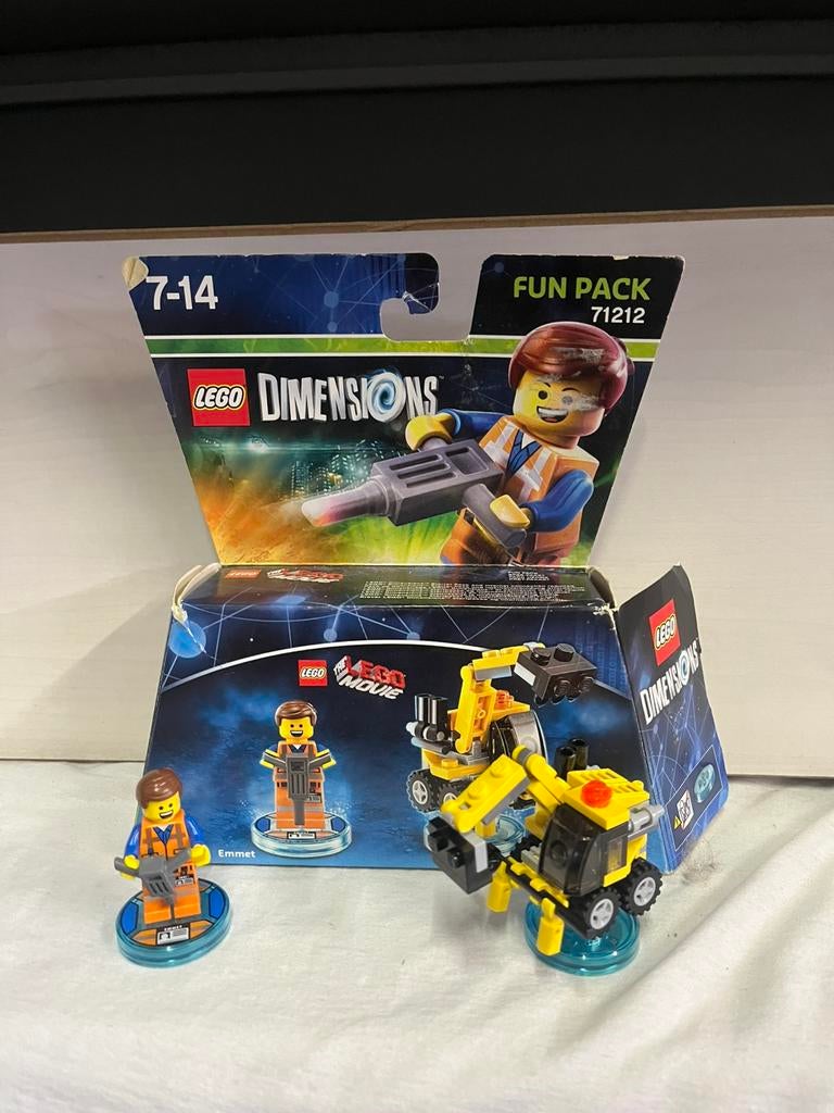 Lego Dimensions 71212 Fun Pack - The LEGO Movie, Avontuur en Actie, 2 spelers, Ophalen of Verzenden, Zo goed als nieuw