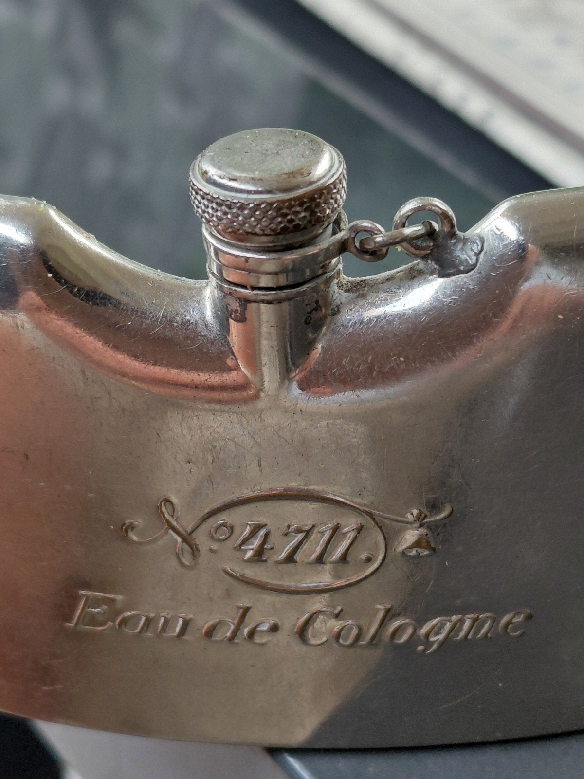 UNIEKE FLACON VAN 4711 EAU  DE COLOGNE, Verzamelen, Parfumverzamelingen, Ophalen of Verzenden, Parfumfles