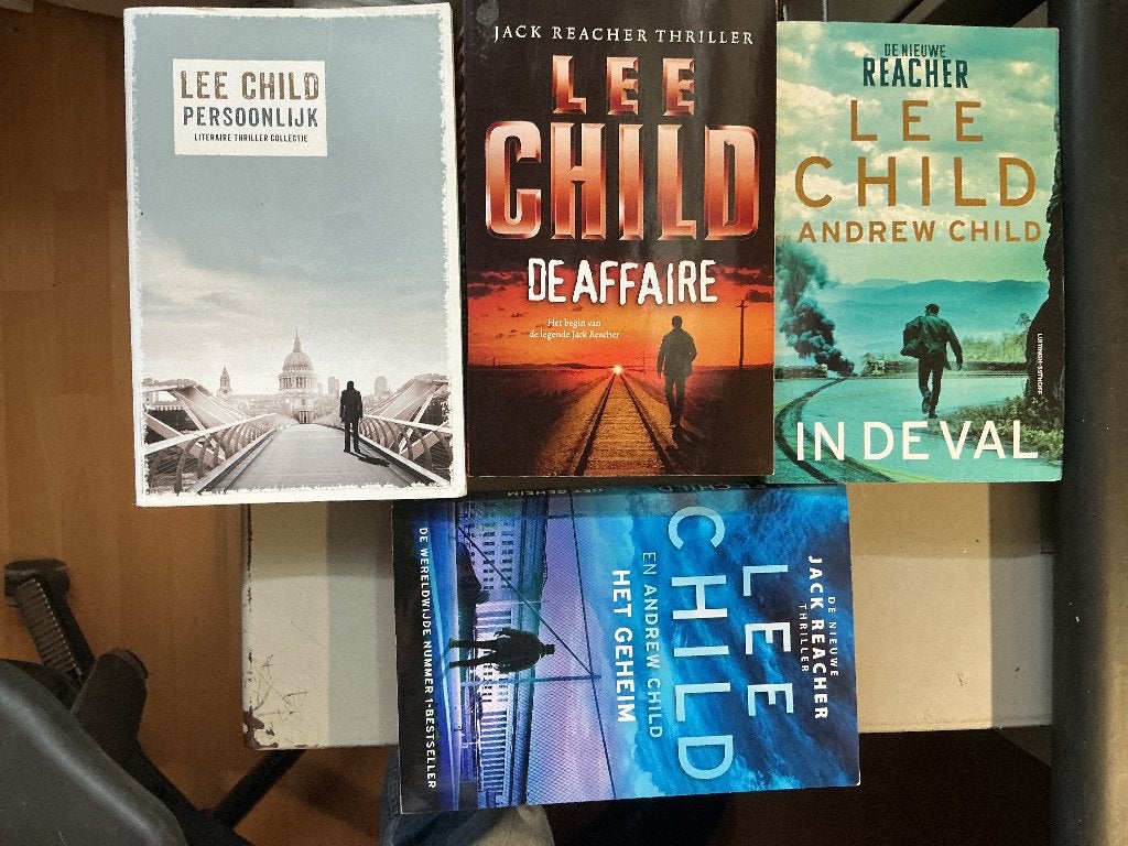 Thrillers Jack Reacher, Lee Child, Boeken, Gelezen, Nederland, Lee Child, Ophalen of Verzenden
