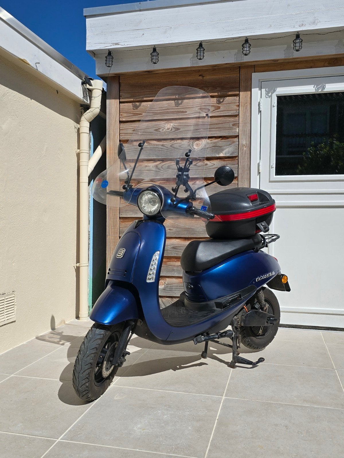 Elektrische scooter Econelo DTR, Fietsen en Brommers, Scooters | Overige merken, Ophalen, Gebruikt, Maximaal 45 km/u, Econelo