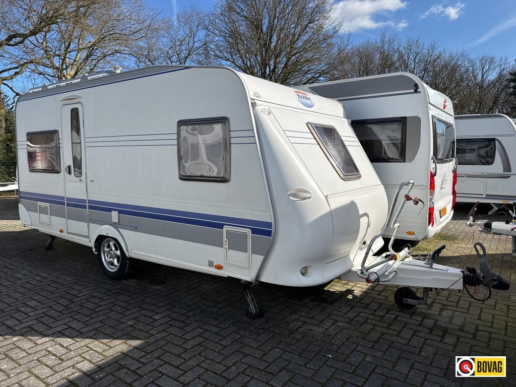 Hobby De Luxe 460 UFE Mover/Voortent/Fietsdr., Caravans en Kamperen, Rondzit, Hobby, Bedrijf, Overige typen