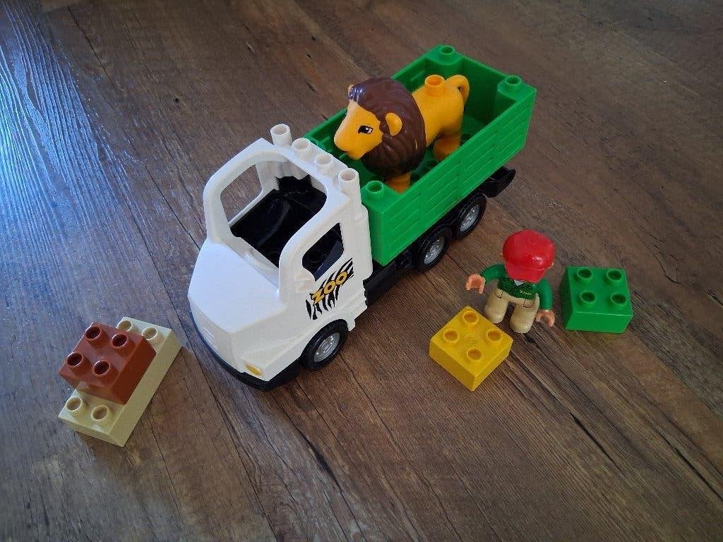 Duplo 6172 Dierentuintruck, Gebruikt, Overige thema's, Overige typen, Ophalen of Verzenden