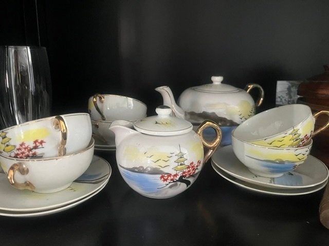 antiek theeservies, Antiek en Kunst, Ophalen