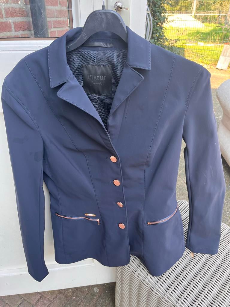 Wedstrijdjasje Pikeur, Ophalen of Verzenden, Gedragen, Maat 36 (S), Blauw