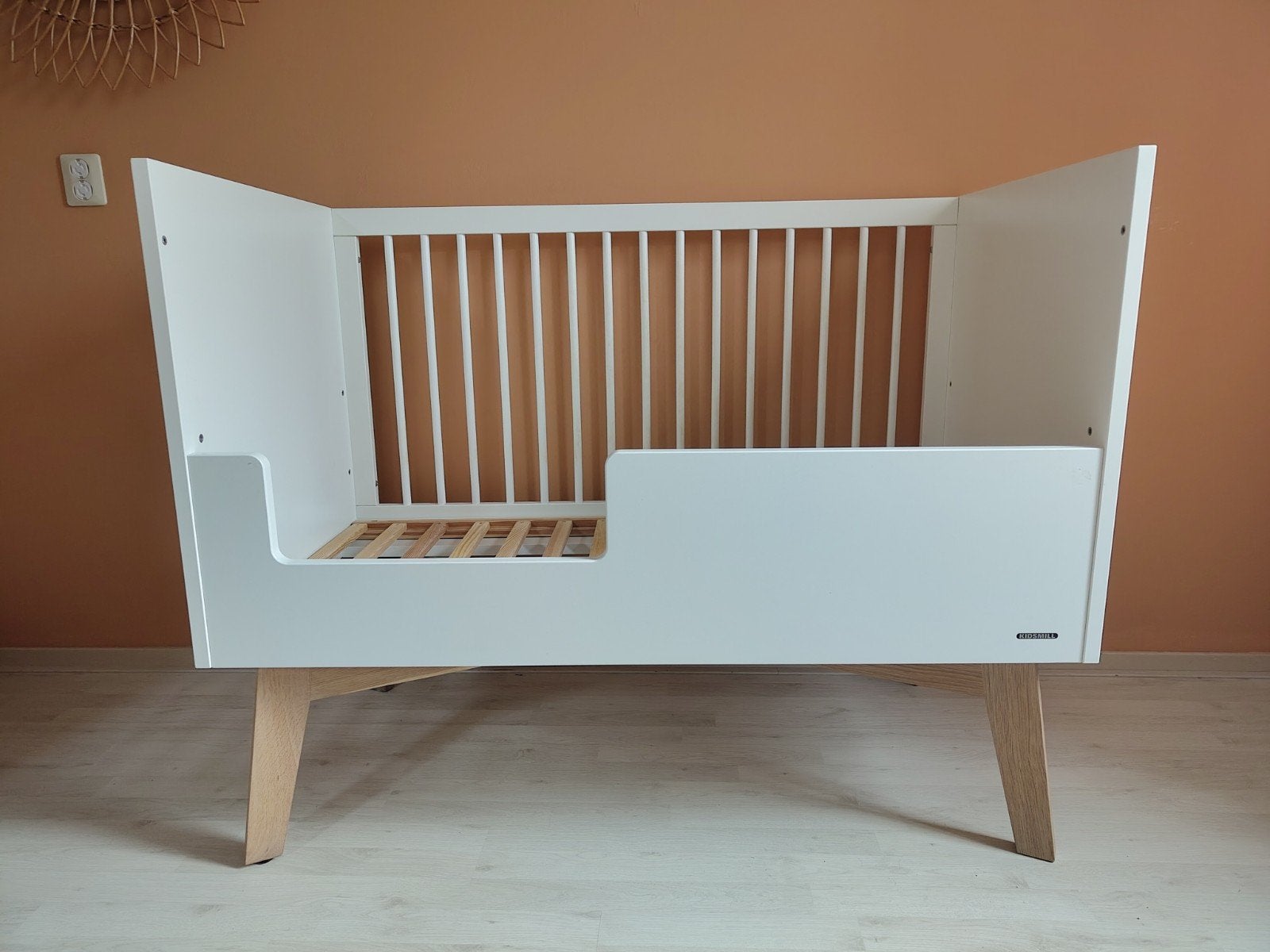 Kidsmill 60s ledikant 120 x 60, Ophalen, Zo goed als nieuw, Ledikant