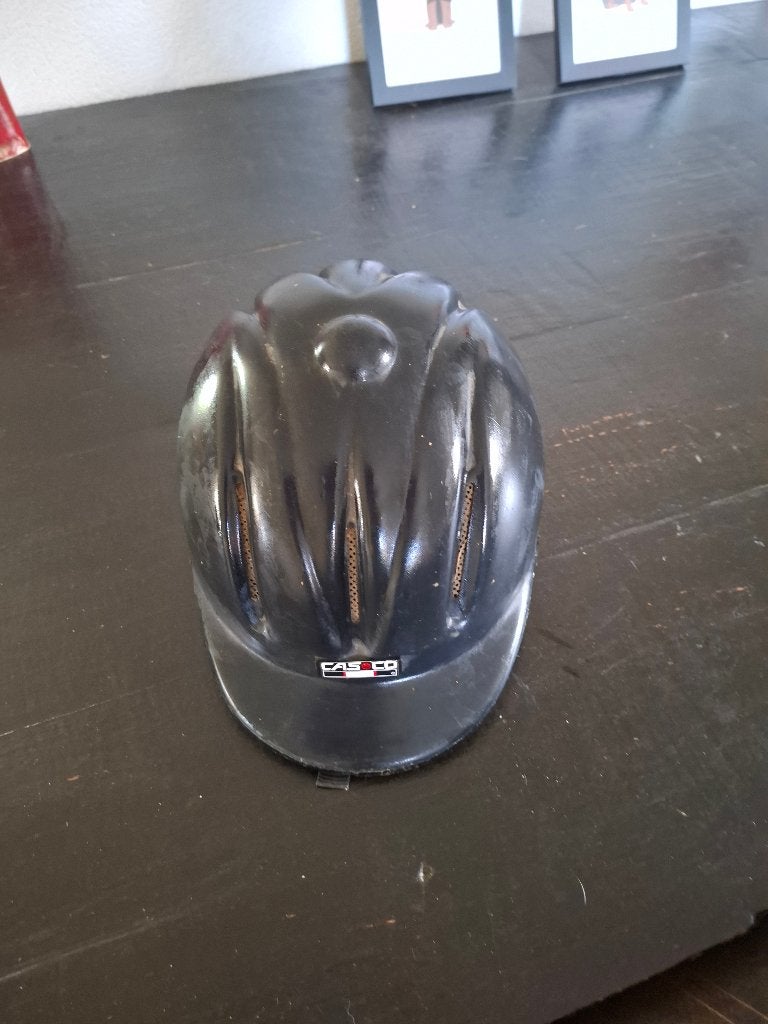 paardrij cap, Ophalen, Dames, Zo goed als nieuw, Zwart