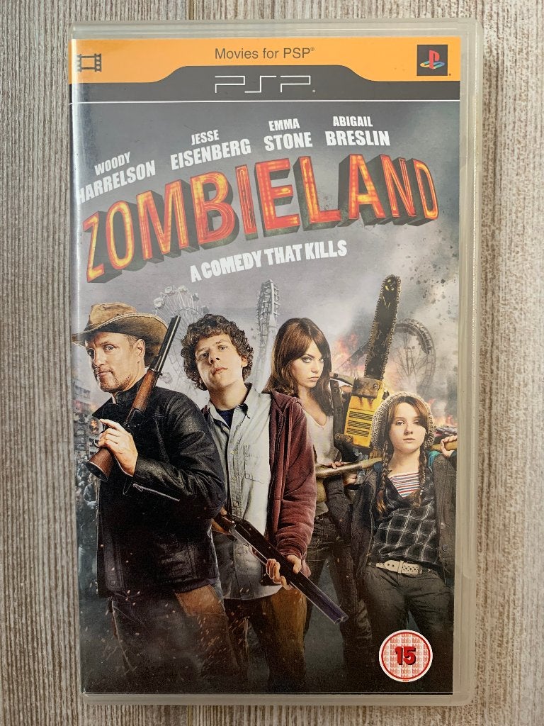 PSP UMD Video Zombieland, Overige genres, 1 speler, Ophalen of Verzenden, Zo goed als nieuw