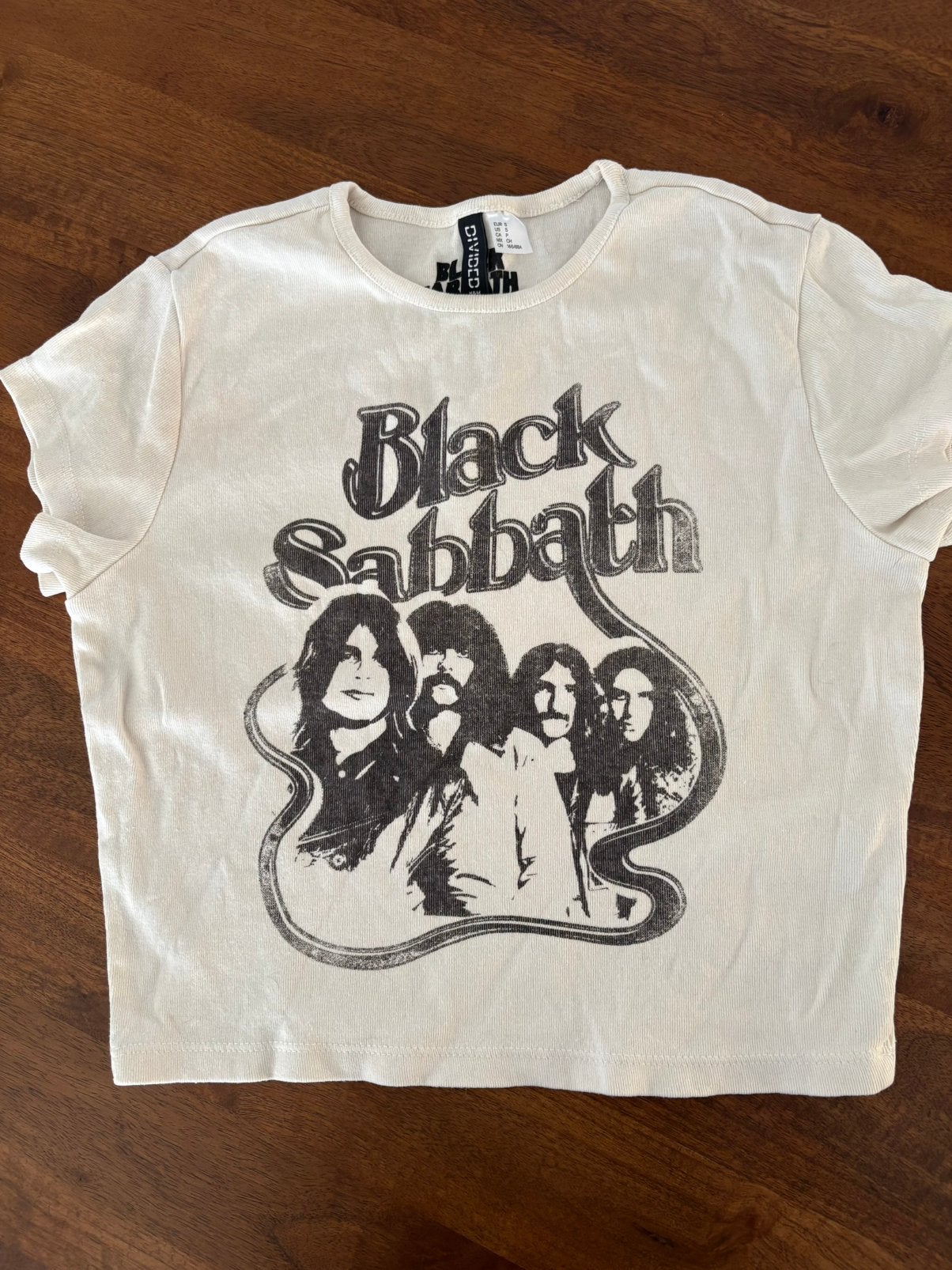 Black Sabbath dames shirt, Ophalen of Verzenden, Nieuw, Zwart, Korte mouw