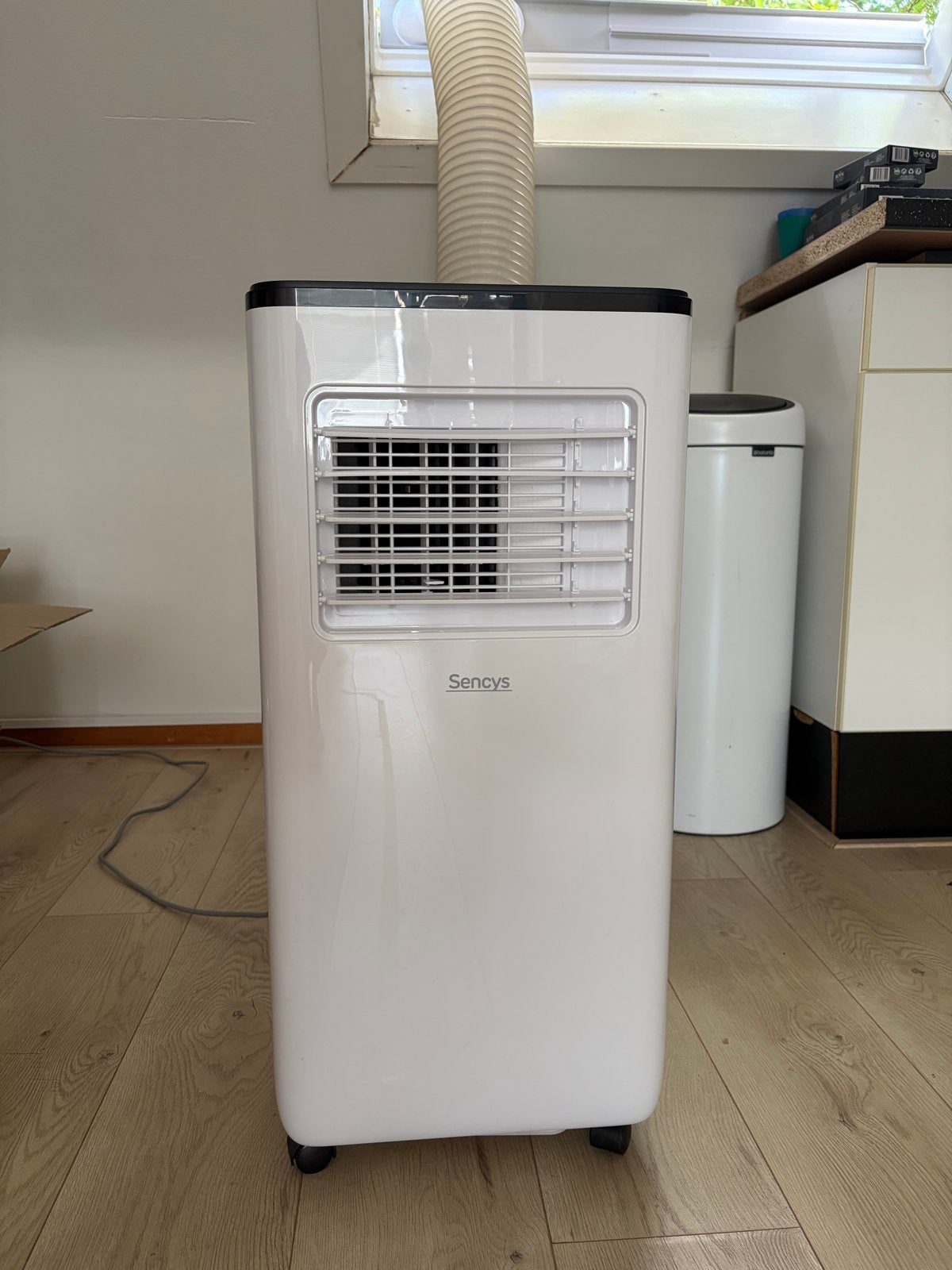 Nieuwe mobiele airco 7000BTU (1 week gebruikt), Ophalen, Minder dan 60 m³, Timer, 3 snelheden of meer