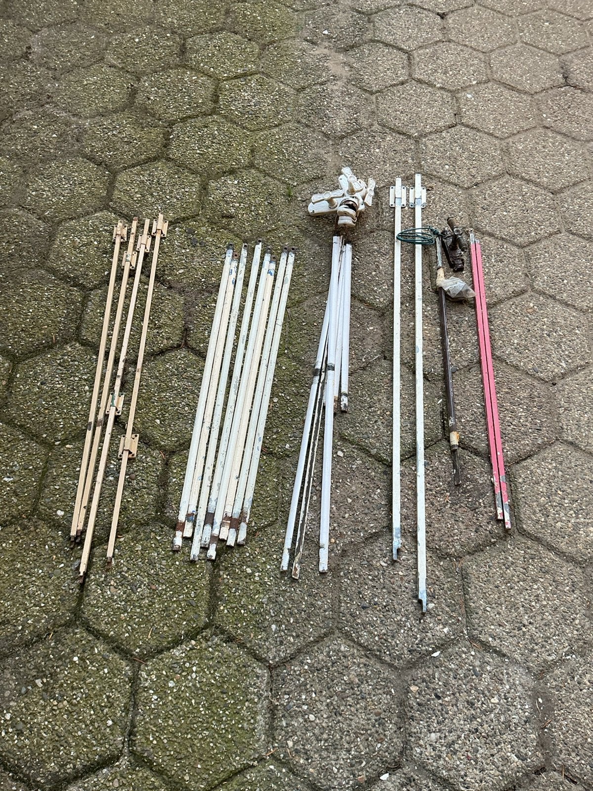 Hang en sluitwerk (jaren 60 modellen), Ophalen, Gebruikt, Scharnier