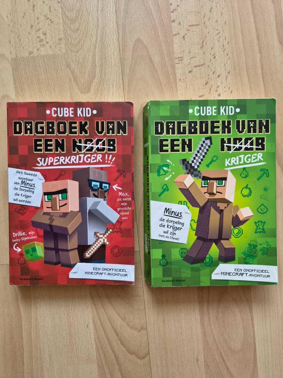Dagboek van een Noob - Deel 1 & 2 (Minecraft Avontuur), Ophalen of Verzenden, Gelezen, Cube Kid, Fictie